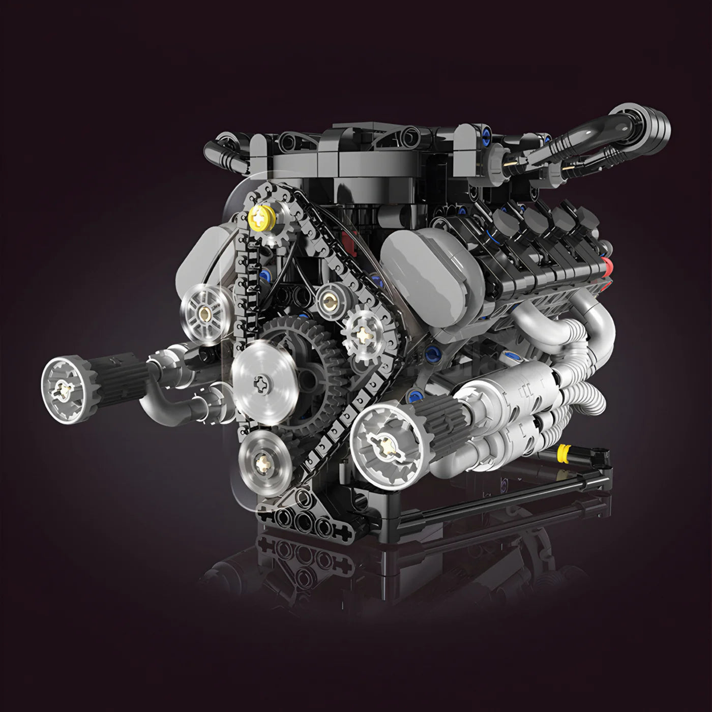Mini Motor Funcional V8Blox
